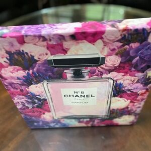 Chanel No 5 canvas framed artwork